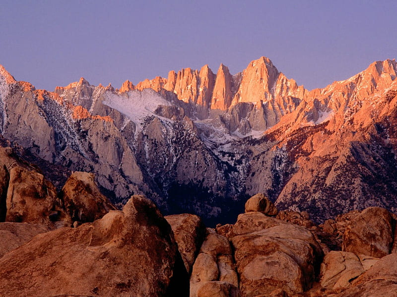 Mount Whitney, mountain, nature, cool, fun, HD wallpaper | Peakpx