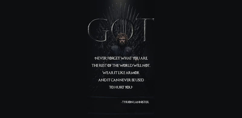 Tyrion Never Forget, game of thrones, got, lannister, never forget, not today, rds90, rds90 design, HD wallpaper