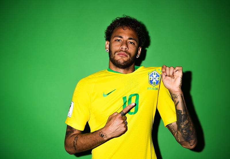 Neymar Jr Brazil Portraits, neymar-jr, neymar, esports, football, fifa-world-cup-russia, boys, male-celebrities, HD wallpaper