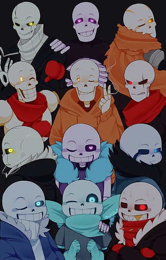 Omni 404 Sans glitch, blue, error404 sans, monster, red, umdertale,  undertale au, HD phone wallpaper