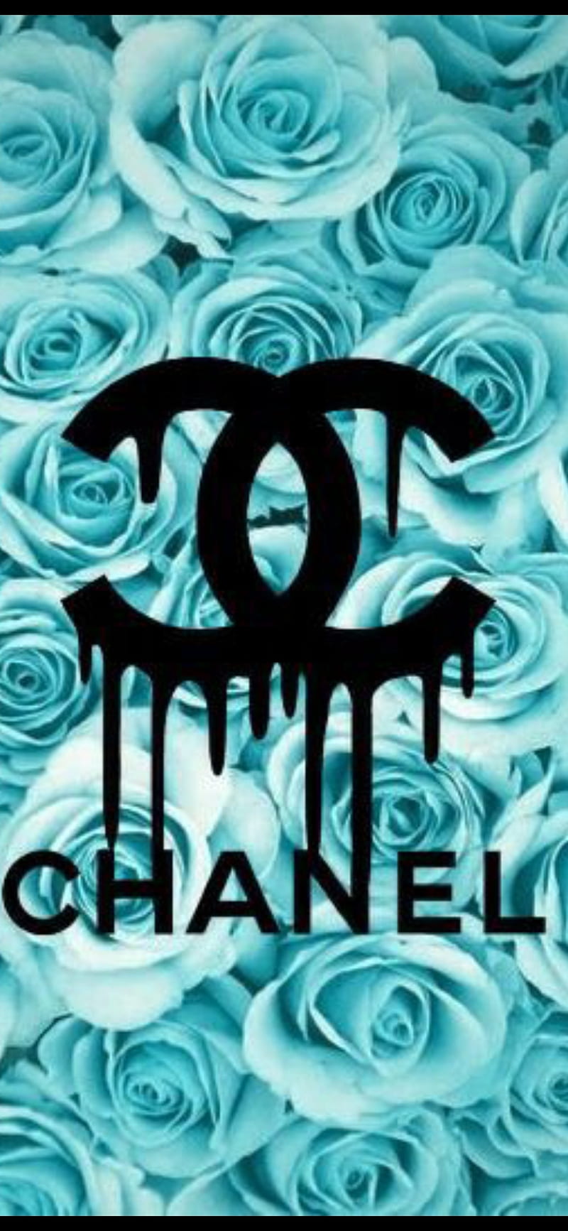 Chanel blue rose HD phone wallpaper  Peakpx