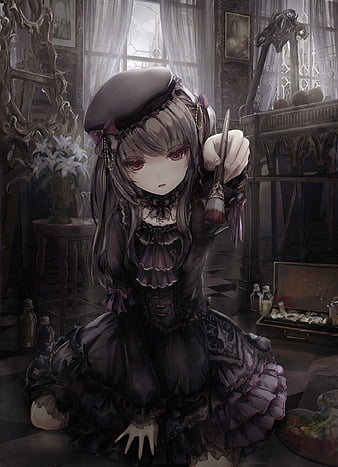 Anime Goth Girl Loona by PROtype_M3X -- Fur Affinity [dot] net