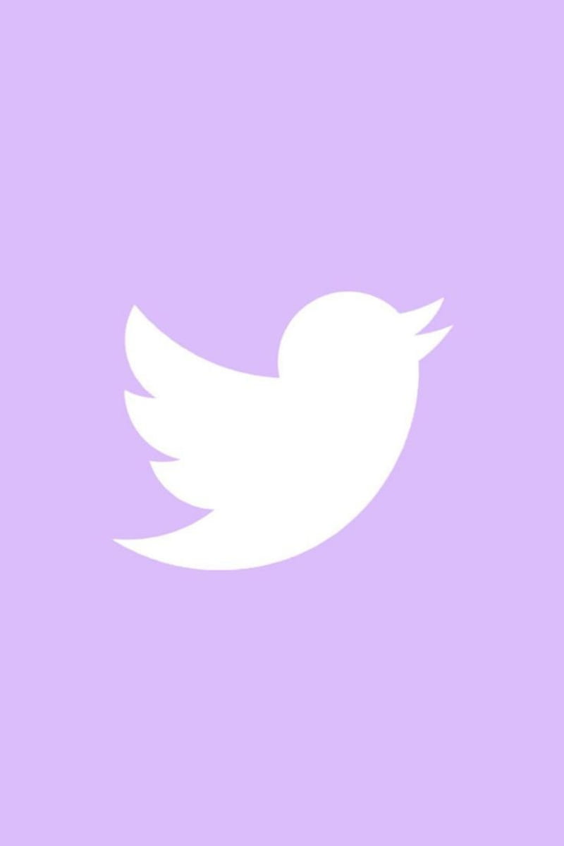 twitter, icon, lila, HD phone wallpaper twitter, icon, lila, HD phone wallpaper