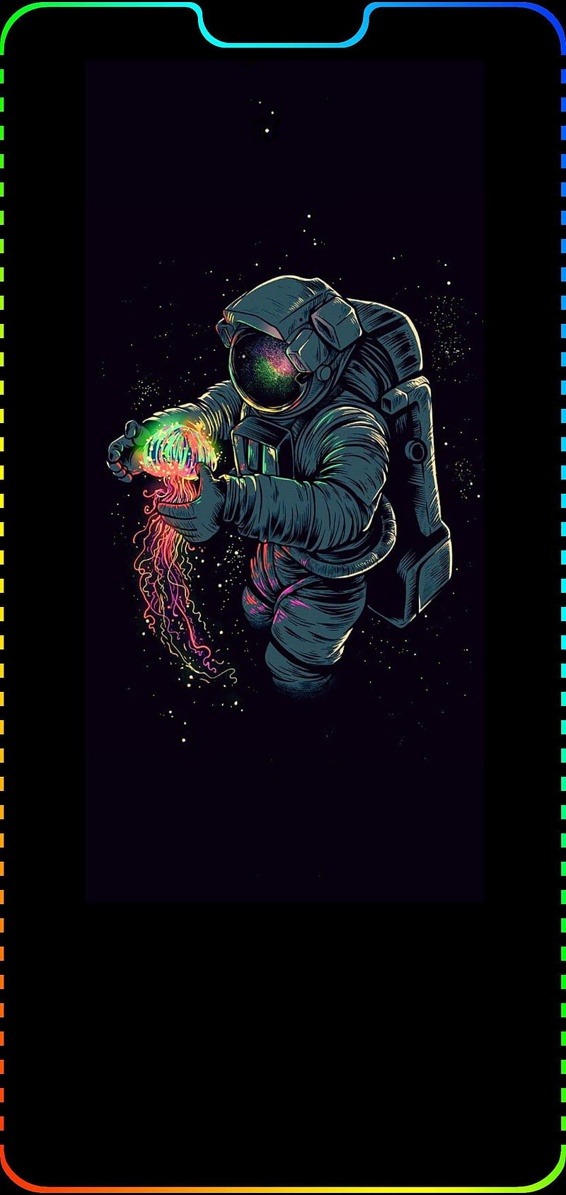 Astronaut , astronaut, p20, p20 lite, notch, HD phone wallpaper