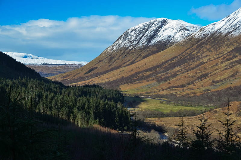Glen Nevis (Scotland), Scotland, Scottish Glens, Scottish Highlands, Glen Nevis, HD wallpaper