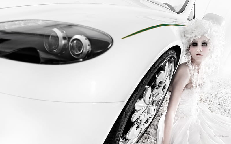 Aston Martin V8 Vantage Blanc de Blancs 08, HD wallpaper