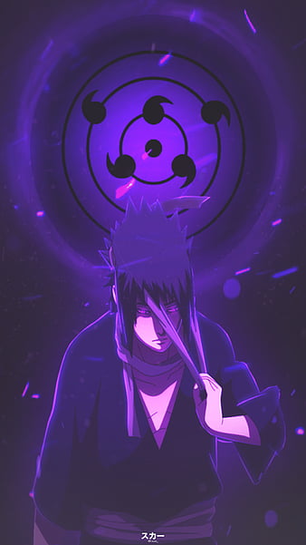 Uchiha Sasuke, anime, edit, naruto, hop, rinnegan, sasuke, HD phone wallpaper