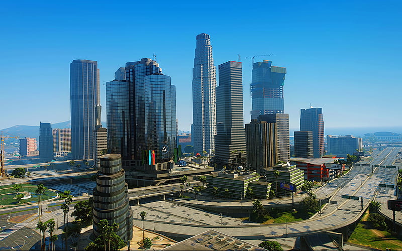 Los Santos In San Andreas  Los angeles, Los angeles, califórnia, Califórnia