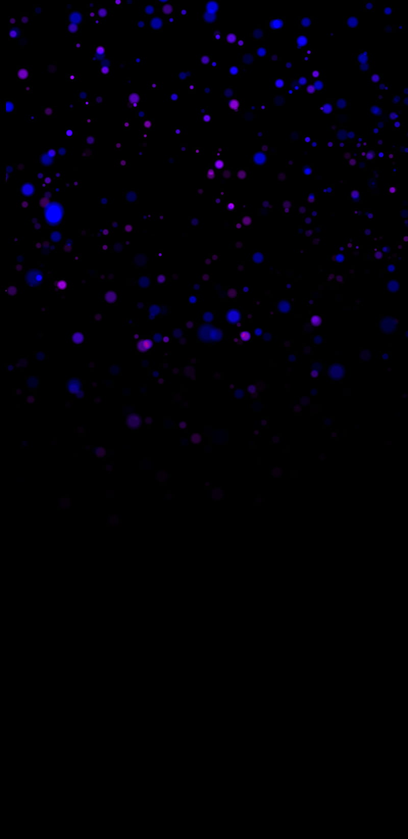 Purple snow fall, black, solid, sky, stars, night, gray, star, full, colors, plain, HD phone wallpaper