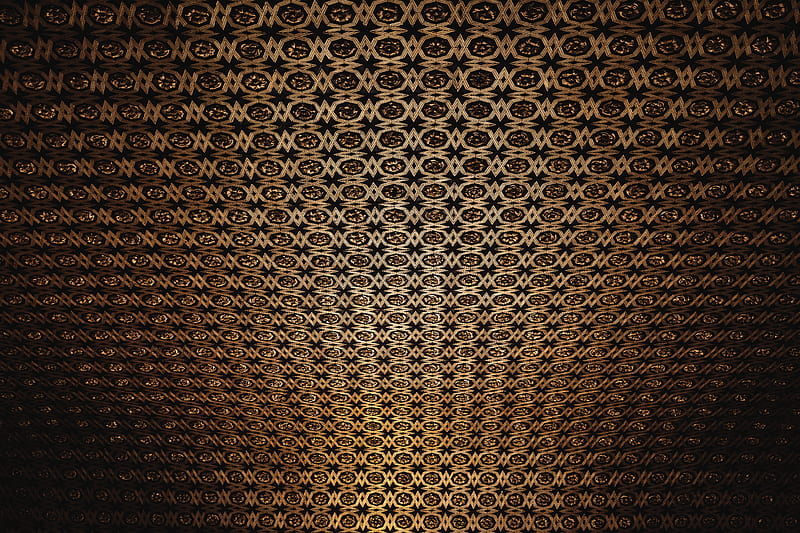 ceiling, pattern, circles, texture, HD wallpaper