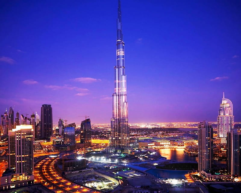 Burj Khalifa, buildings, burj, city, dubai khalifa, metropolis, nature,  tower, HD wallpaper | Peakpx