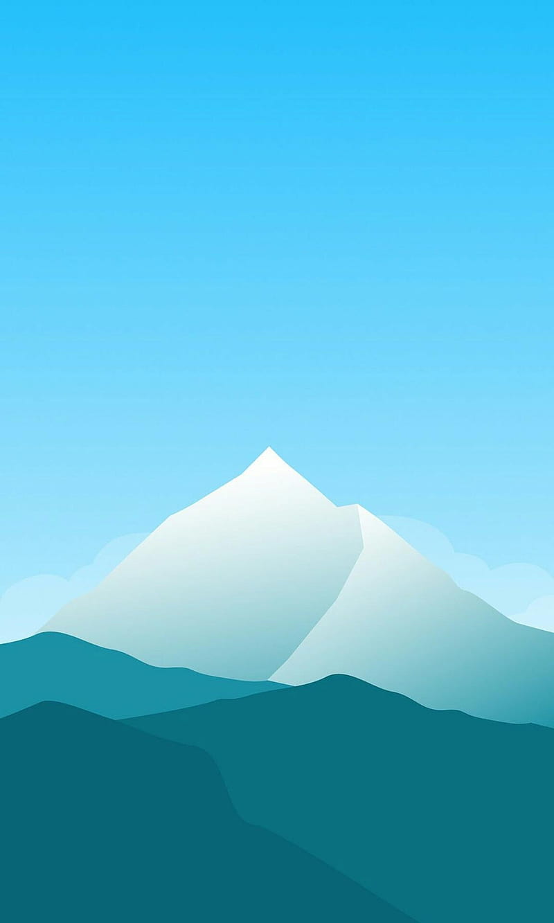 Mountain , japan, sky, snowy, epic, HD phone wallpaper