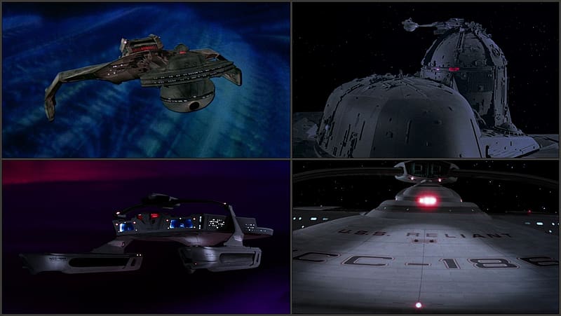 Klingon and Starfleet, Star Trek, Klingon Battlecruiser, Reliant, Starship Reliant, Spaceships, HD wallpaper