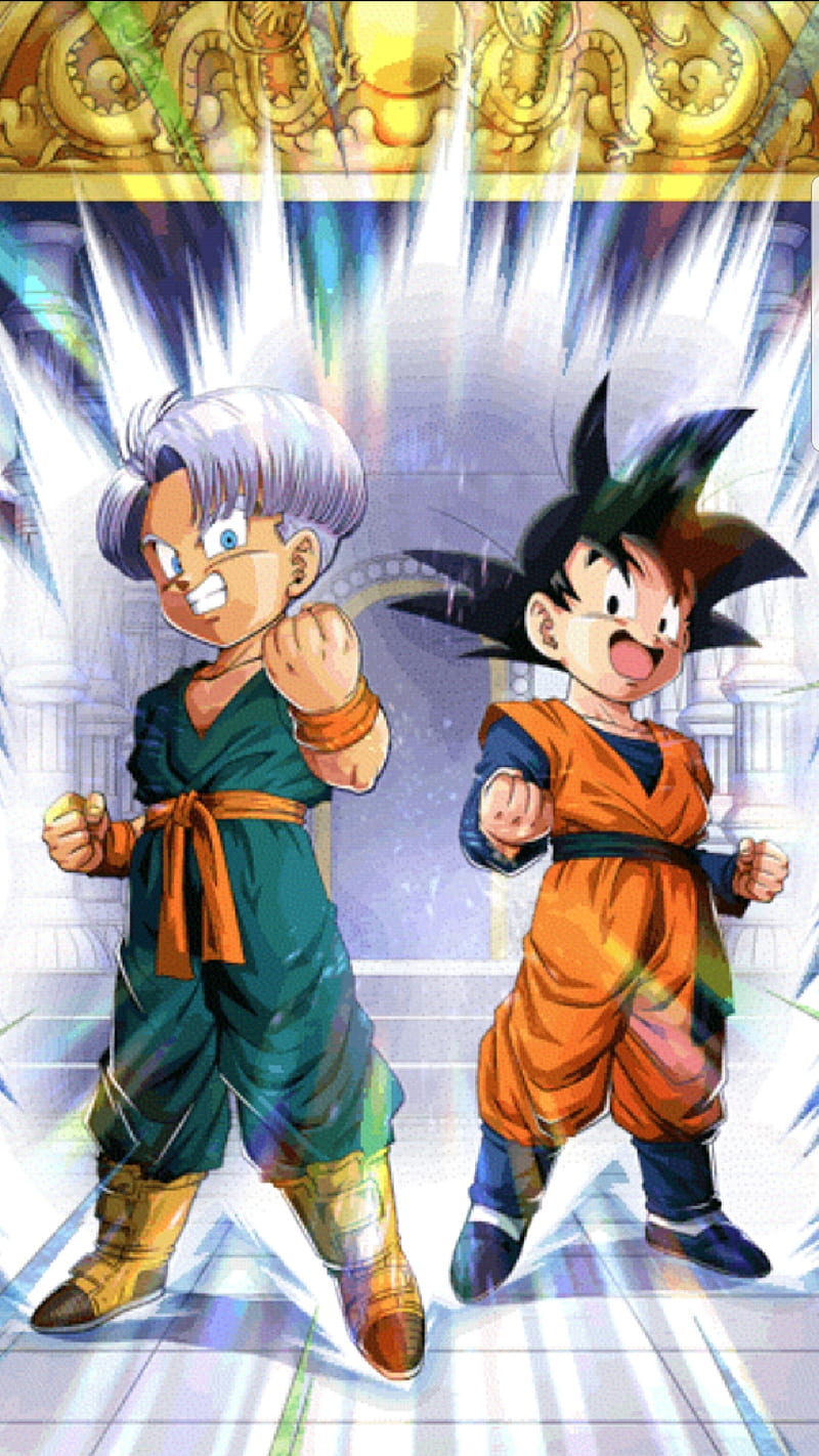 1080p Free Download Trunks And Goten Dragonball Dragonballz Trunks Goten Dokkan Anime 4252