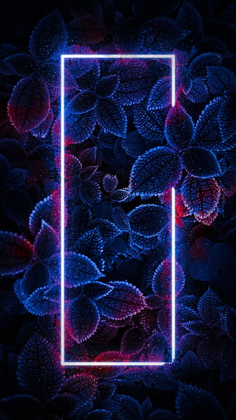 LV Hidden Leaf Purple/Blue Pattern Phone Wallpaper - ShopMeSenpai x  OGPokerus