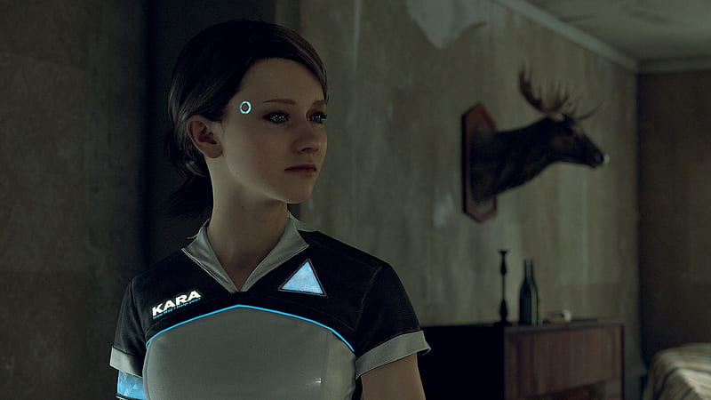 Kara DBH , alice, become, become human, detroit, games, human, luther, todd, video games, HD wallpaper