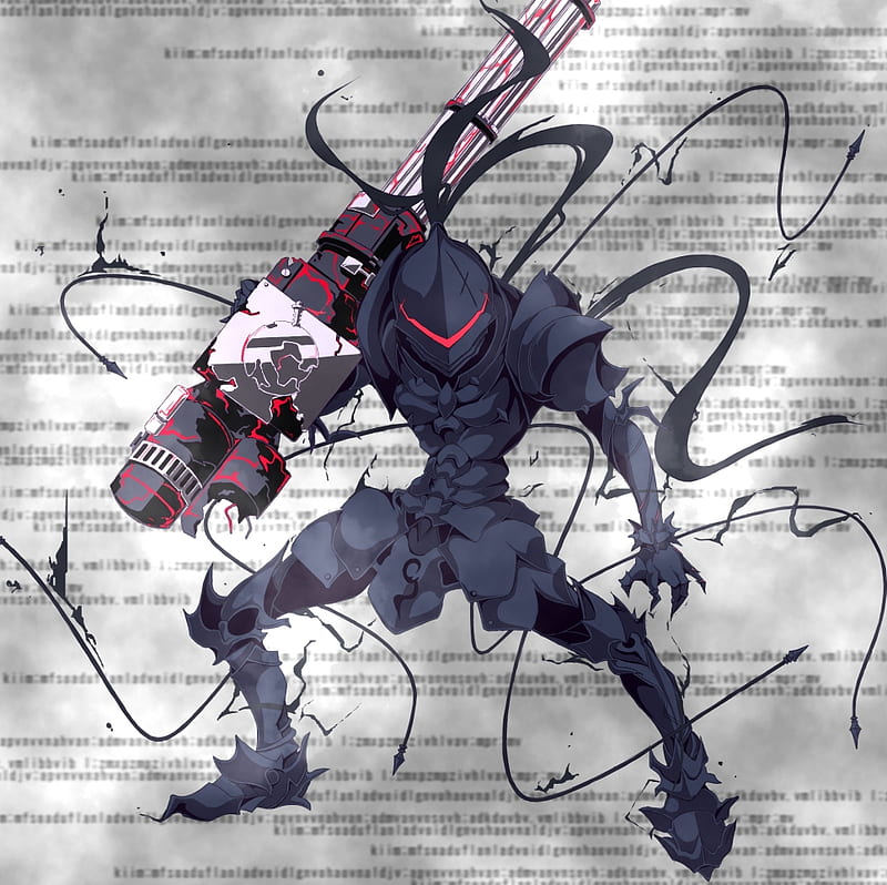 Anime, gatling, berserker, fate-zero, HD wallpaper