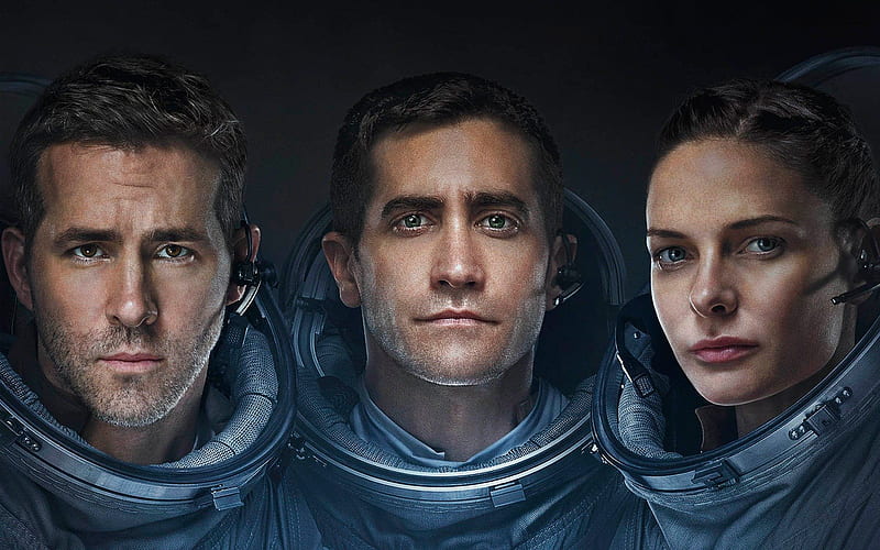 Life, 2017, Ryan Reynolds, Jake Gyllenhaal, Rebecca Ferguson, 2017 film, HD wallpaper