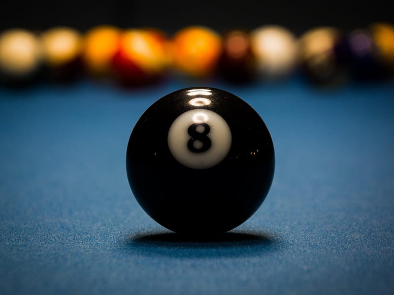 billiards ball macro-High Quality, HD wallpaper