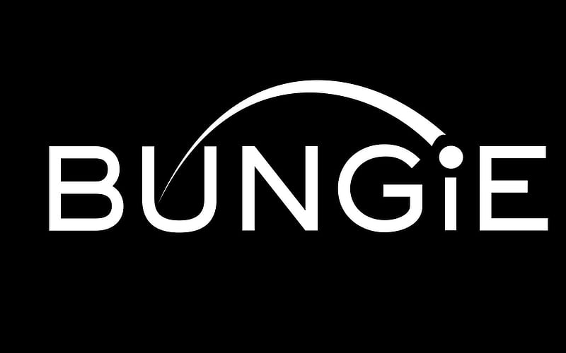 Bungie, games, , black, studio, video, halo, logo, white, HD wallpaper