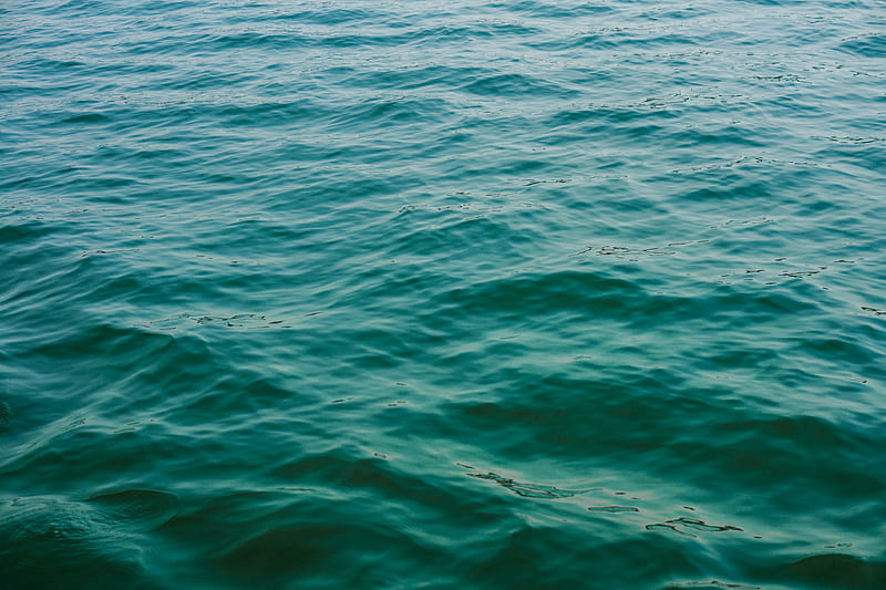 water, sea, ripples, waves, HD wallpaper