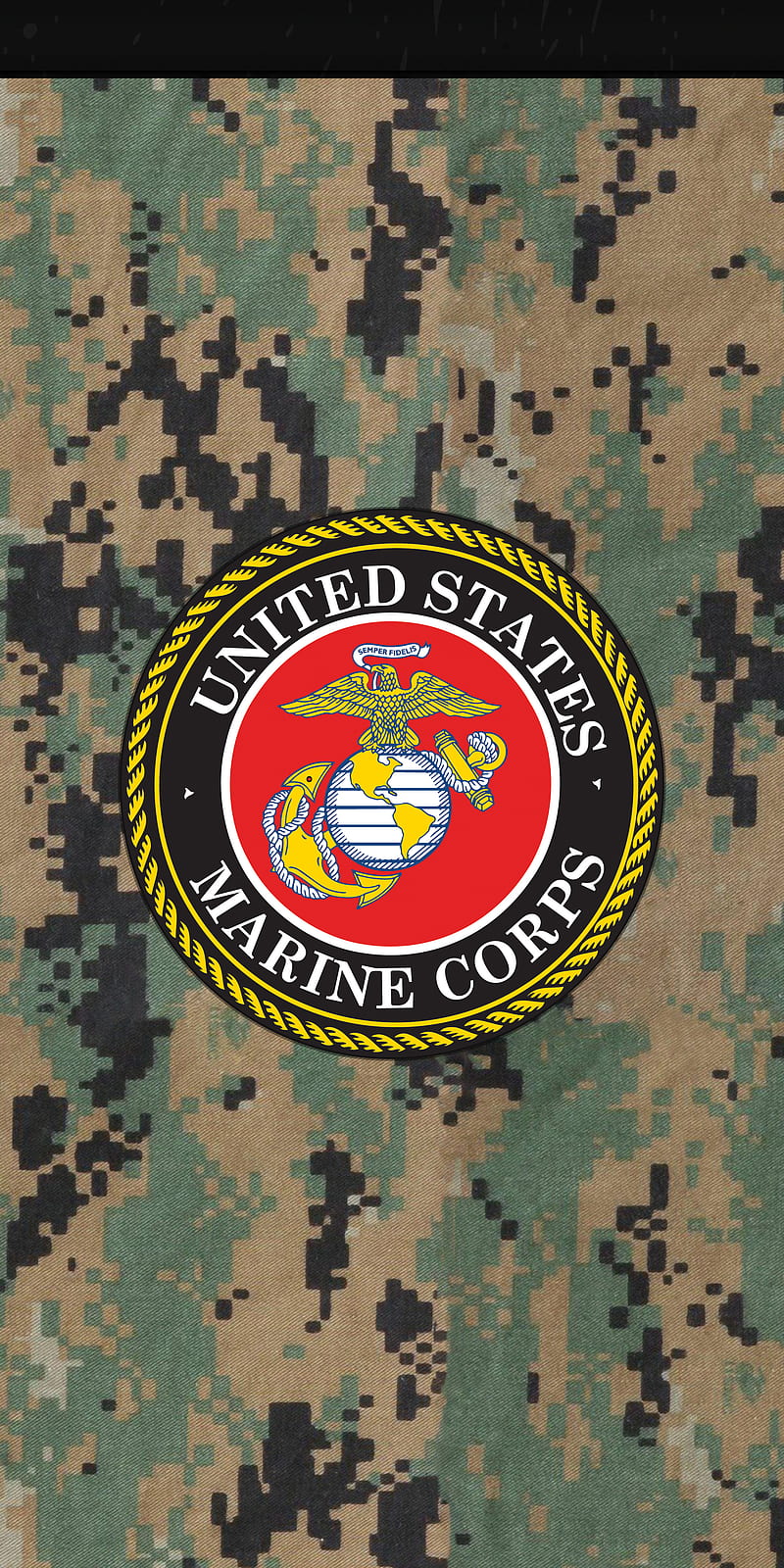 US Marine Corps, 929, camo, camouflage, devil dog, marpat, military, usmc, veteran, HD phone wallpaper