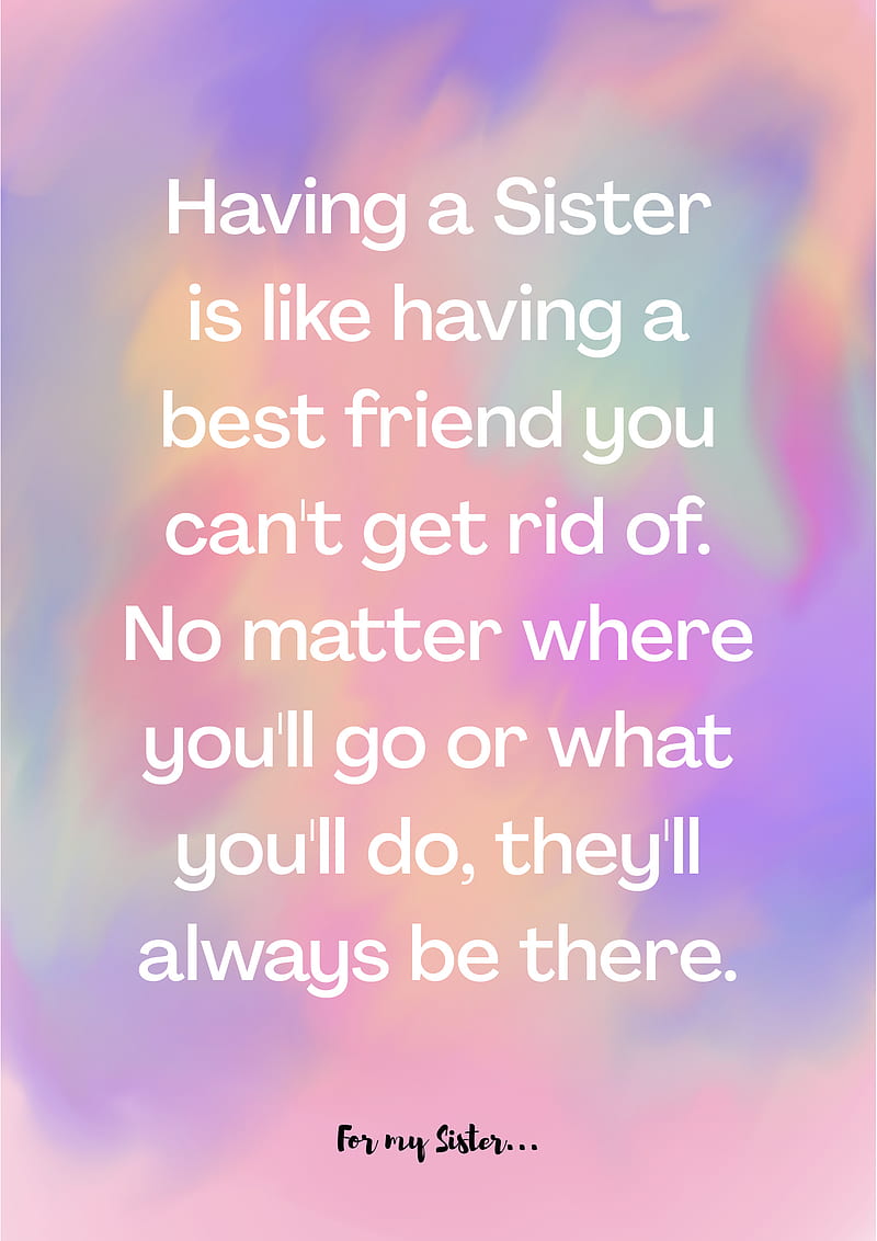 HD sister quotes wallpapers | Peakpx