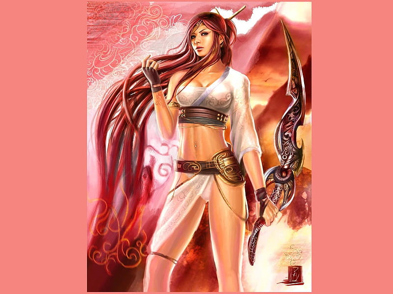 Artwork - Nariko Goddess of War, shier, heavenly sword, artwork, nariko, nariko goddess of war, HD wallpaper