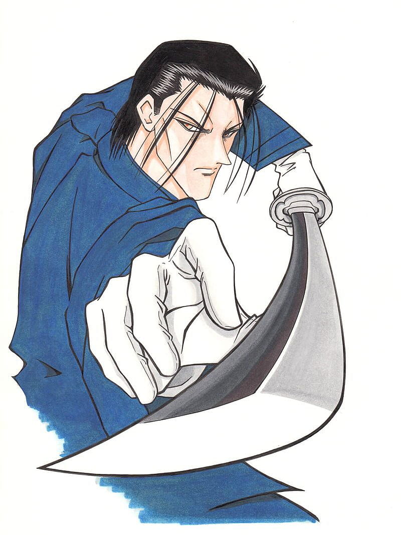 Hajime Saito. Rurouni kenshin, Rurôni kenshin, Anime, HD phone wallpaper