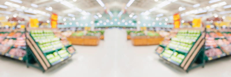 Premium . Supermarket grocery store interior aisle abstract blurred  background, HD wallpaper | Peakpx
