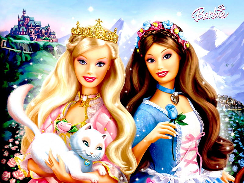 LOVELY BARBIE Barbie, Cartoon, HD wallpaper | Peakpx
