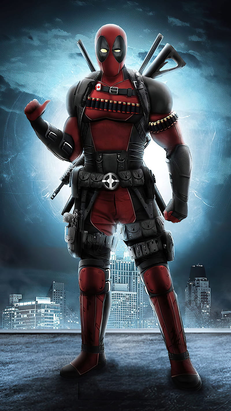 Deadpool, awesome, cool, HD phone wallpaper