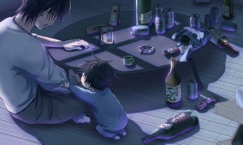 Anime, Black Hair, Megumi Fushiguro, Jujutsu Kaisen, Toji Fushiguro, HD wallpaper