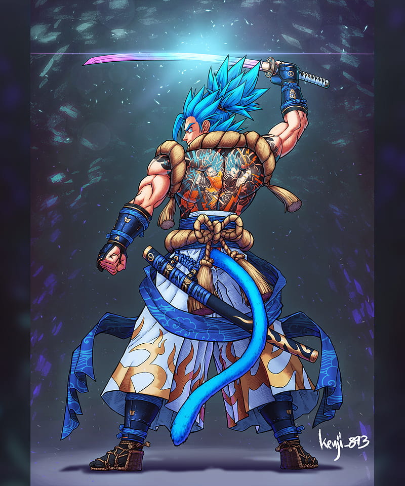 Gogeta Blue Saiyan - Mobile Abyss