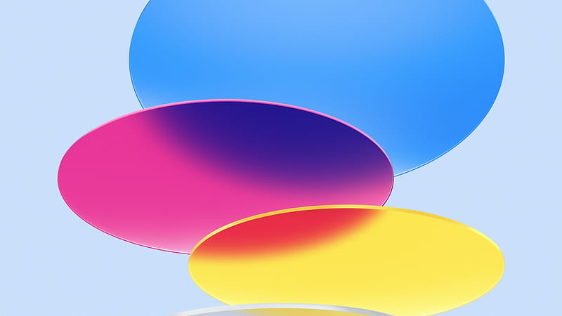 iPadOS 16, abstract, colorful, HD wallpaper