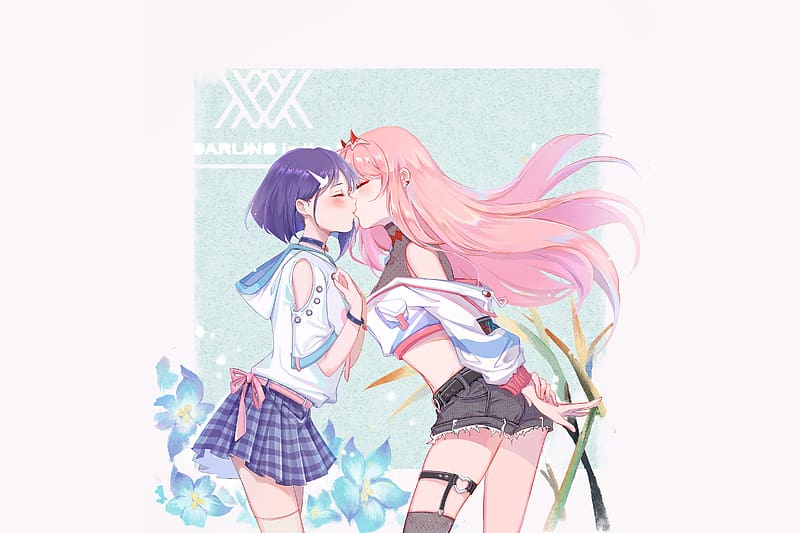 Pin by 🌸Kagura🌸 on Darling in the franxx  Darling in the franxx, Yuri  anime girls, Yuri manga