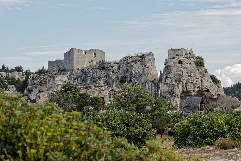 Ruins, rocks, trees, landscape, HD wallpaper | Peakpx