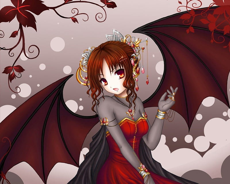 Anime Demon Girl  Cute Anime Demon Girl PngDevil Horns Png  free  transparent png images  pngaaacom