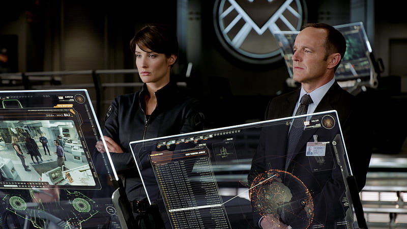 The Avengers, Clark Gregg , Cobie Smulders , Maria Hill , Phil Coulson, HD wallpaper