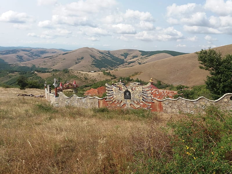 private castle in village marevc, bonito, Kosovo, Castle, Nature, HD wallpaper