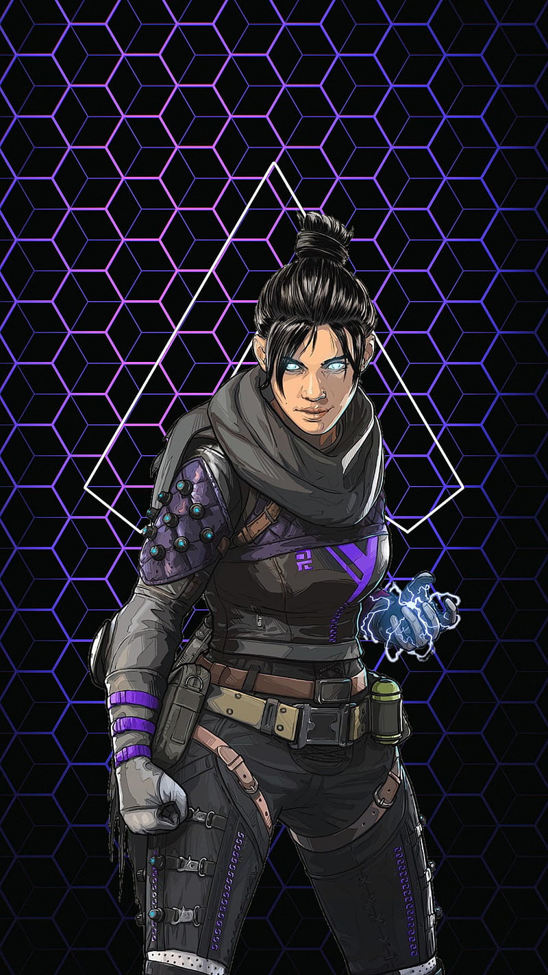Try not to blink, apex legends, apex legends wraith, wraith, HD phone wallpaper