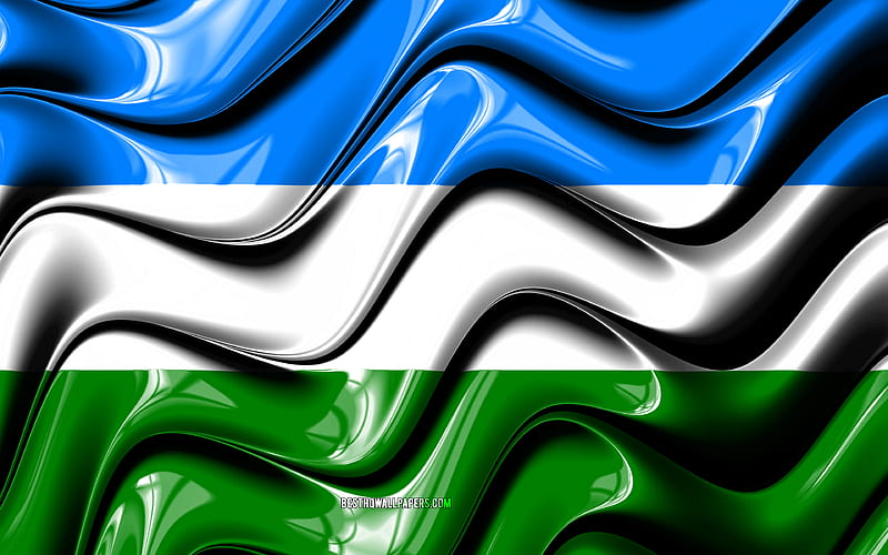Boqueron flag Departments of Paraguay, administrative districts, Flag of Boqueron, 3D art, Boqueron Department, paraguayan departments, Boqueron 3D flag, Paraguay, South America, HD wallpaper