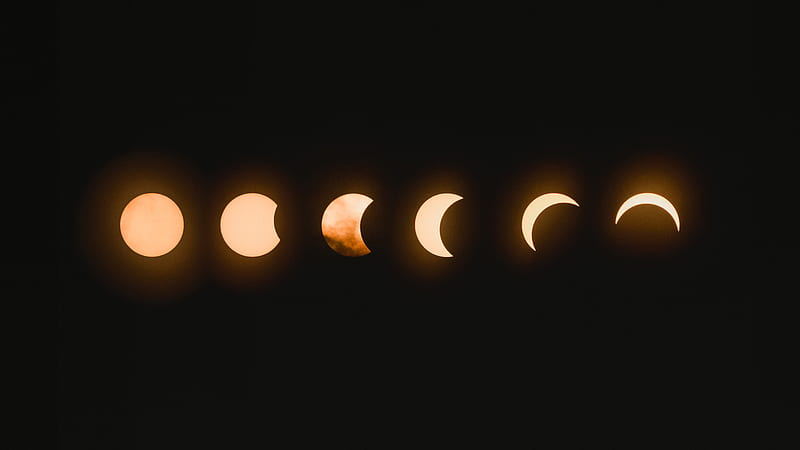 total lunar eclipse, HD wallpaper