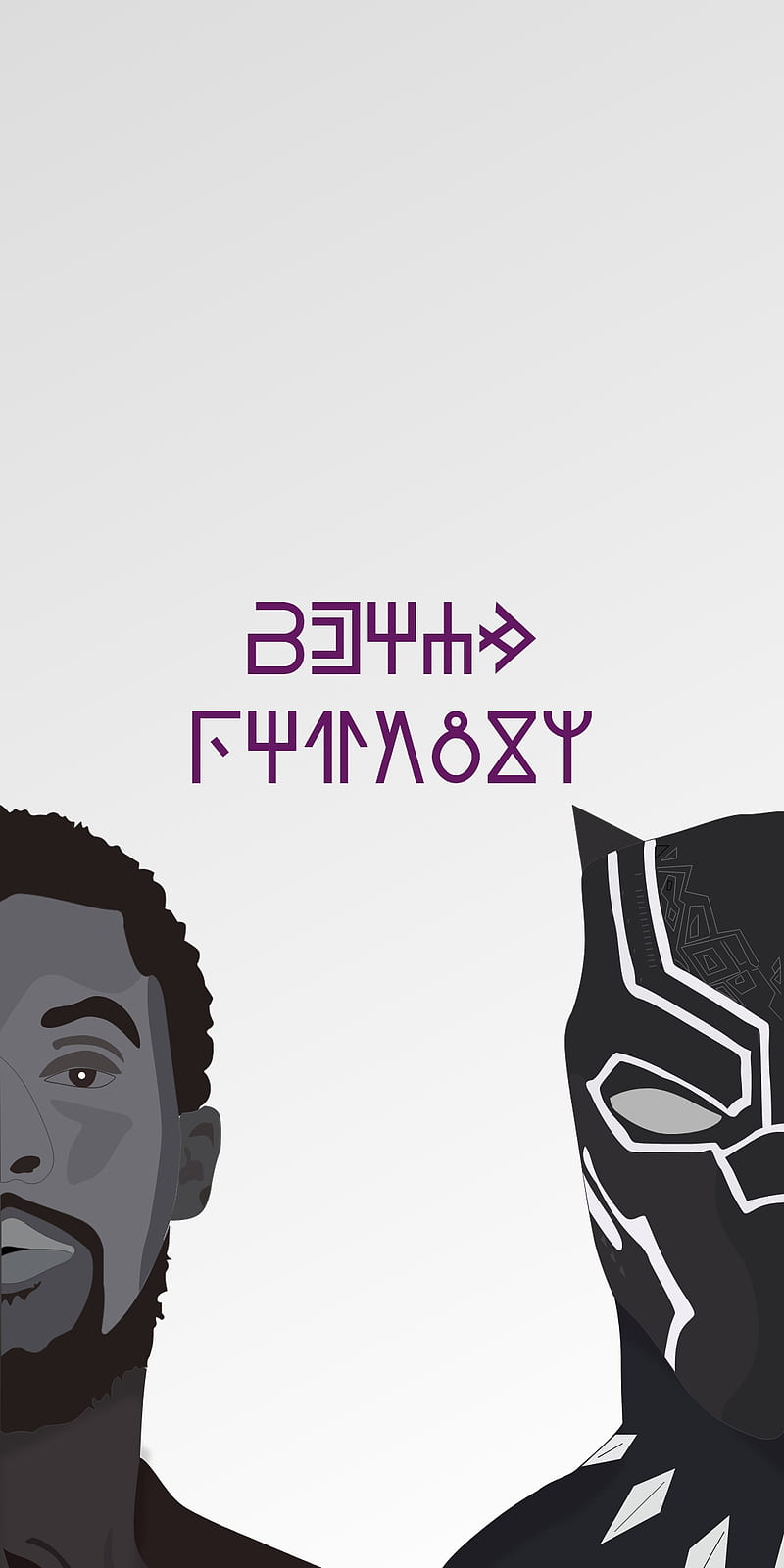 Black Panther x Chadwi, Black panther, awesome, chadwick boseman, marvel, solid, marvelmovies, wakanda, comics, cool, T'Challa, Avengers, mcu, HD phone wallpaper