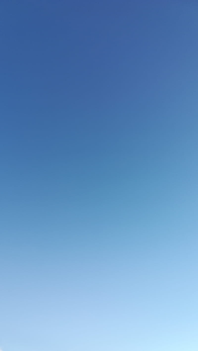 Blue skies, gradient, simple, sky, galaxy, infinity, clouds, HD phone wallpaper