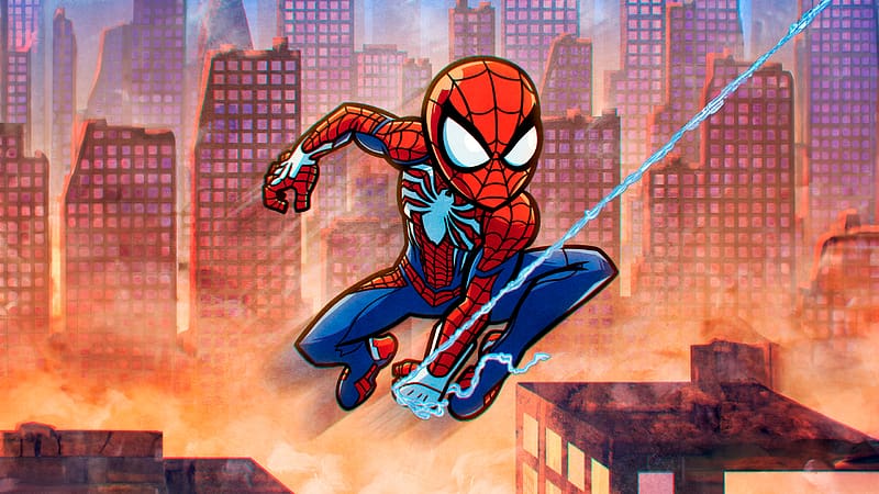 Spider-Man Miles Morales Hooded Pose 🕷️🕶️ | PNG Sticker - Wallpapers Clan