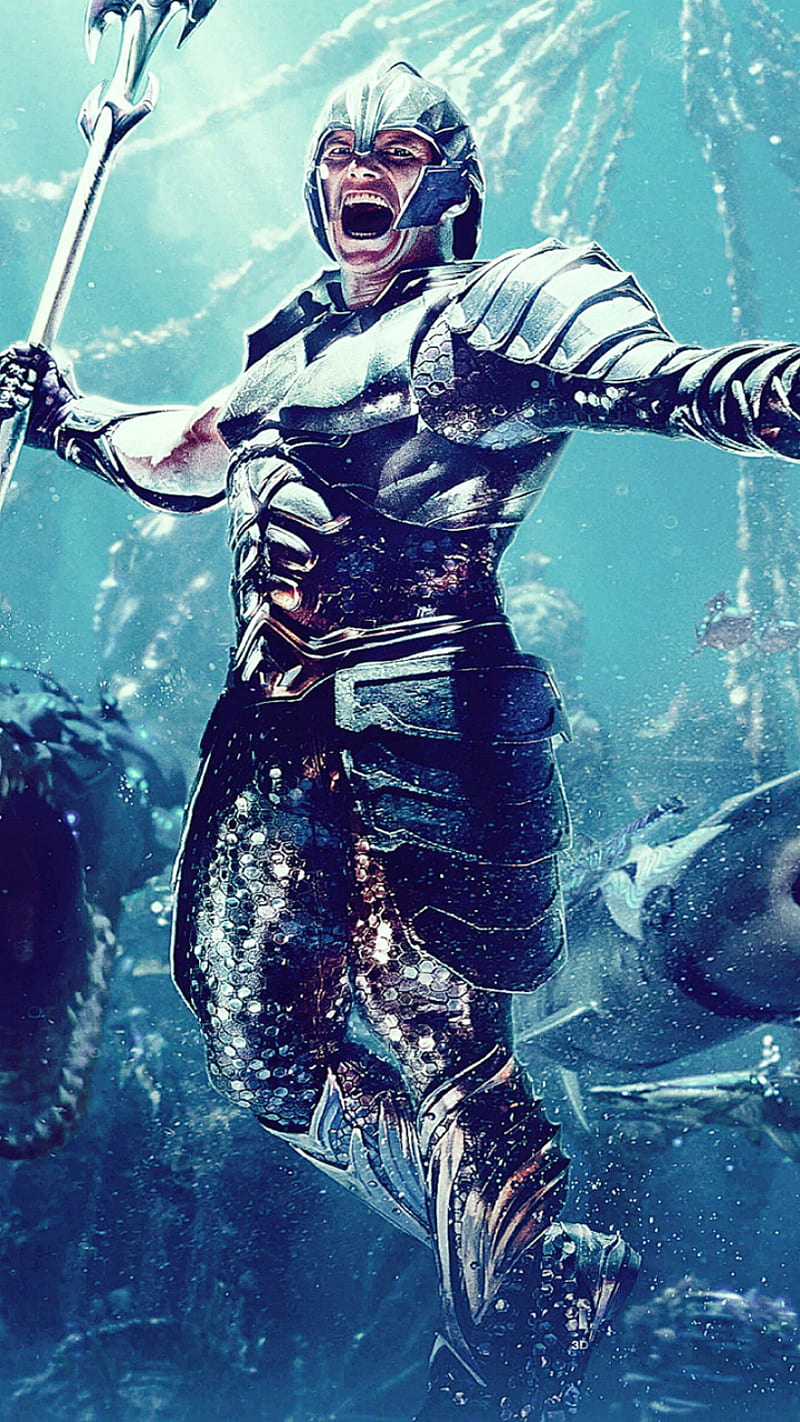 king orm, aquaman, dc movies, HD phone wallpaper