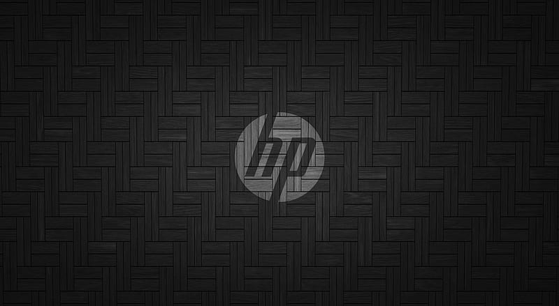Dark With Hp logo Ultra, Computers, , dark, Black, desenho, Pattern, hplogo, HD wallpaper