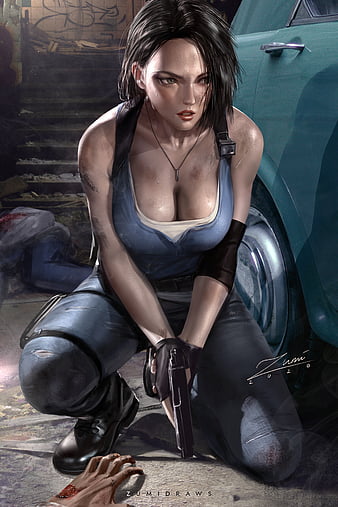 Resident Evil 3 Remake Jill Valentine 4K Wallpaper #3.1567