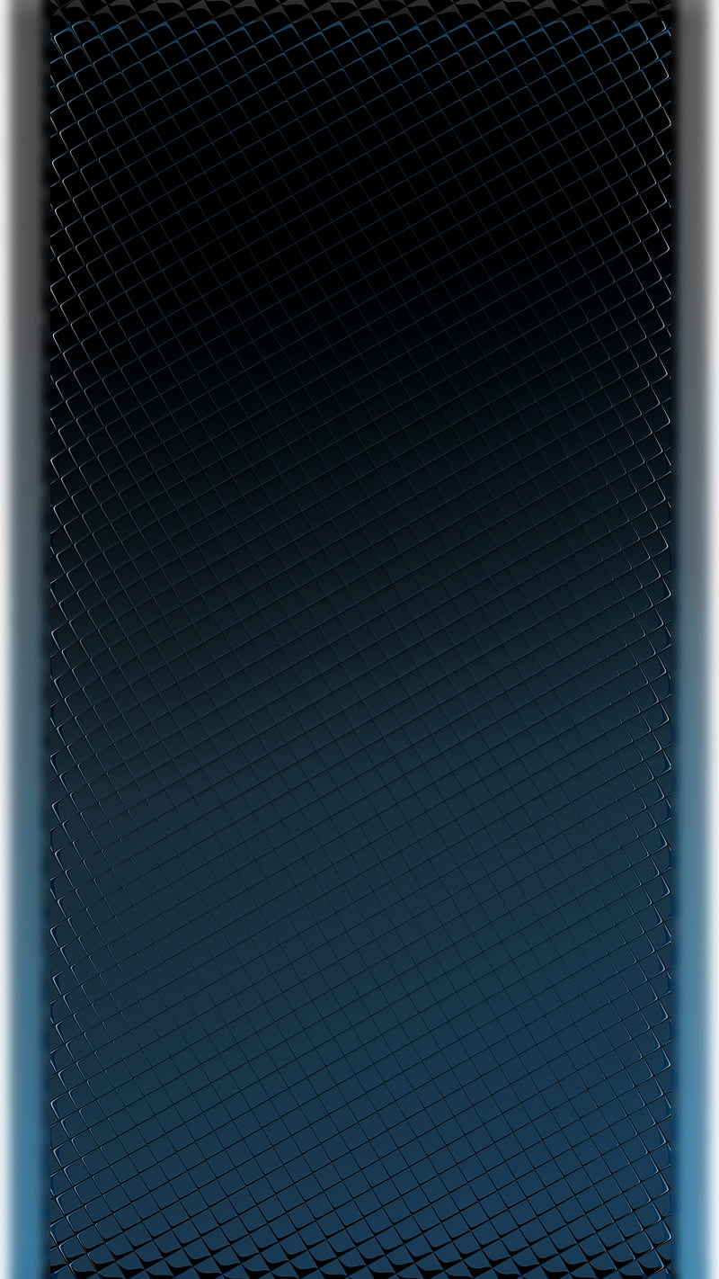 Cool Blue Metal S8, 2018, black, blue, bubu, carbon, druffix, edge, led, neon, silver, HD phone wallpaper